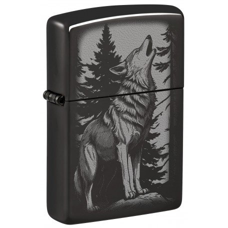 Запальничка Zippo Howling Wolf Design 47117