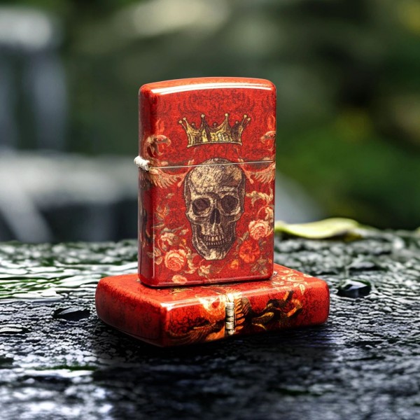 Зажигалка Zippo Skull Heraldry Design 47132
