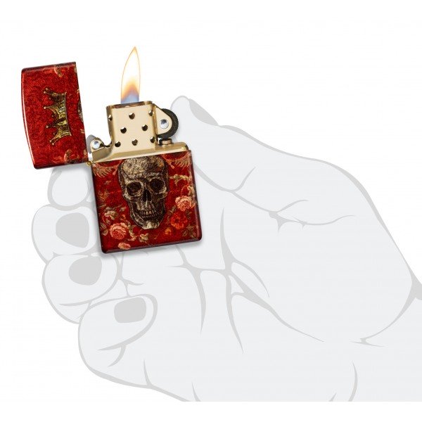 Зажигалка Zippo Skull Heraldry Design 47132