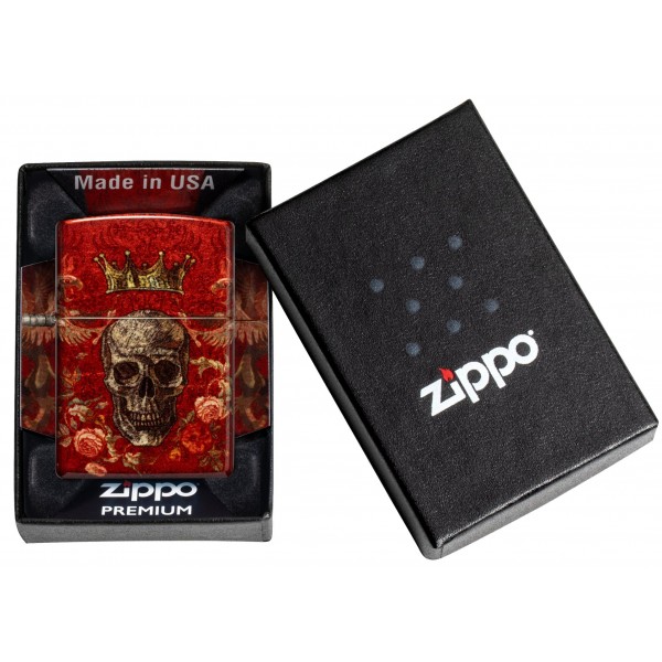 Зажигалка Zippo Skull Heraldry Design 47132