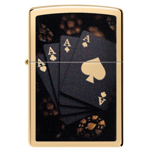 Запальничка Zippo Lucky Aces Design 47141
