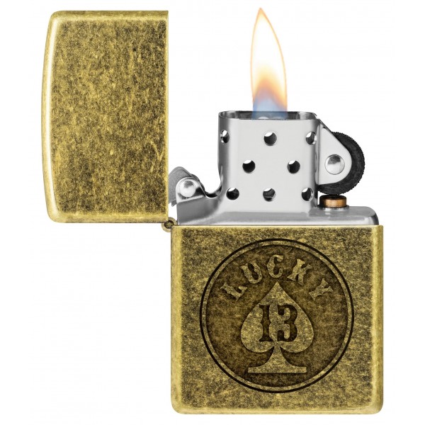 Запальничка Zippo Lucky 13 Design 47148