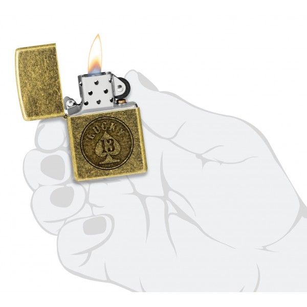 Запальничка Zippo Lucky 13 Design 47148