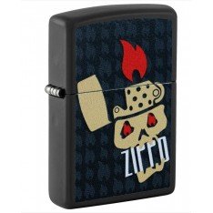 Запальничка Zippo Skull and Flames Design 47256
