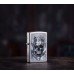 Зажигалка Zippo Metallic Skull Design 47258