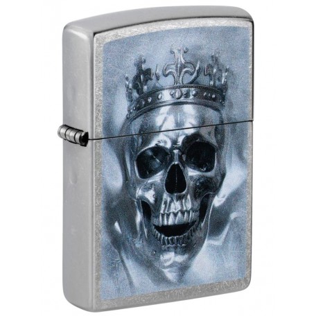 Запальничка Zippo Metallic Skull Design 47258
