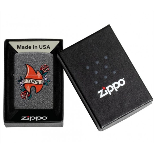 Зажигалка Zippo Flame Tattoo Design 47268