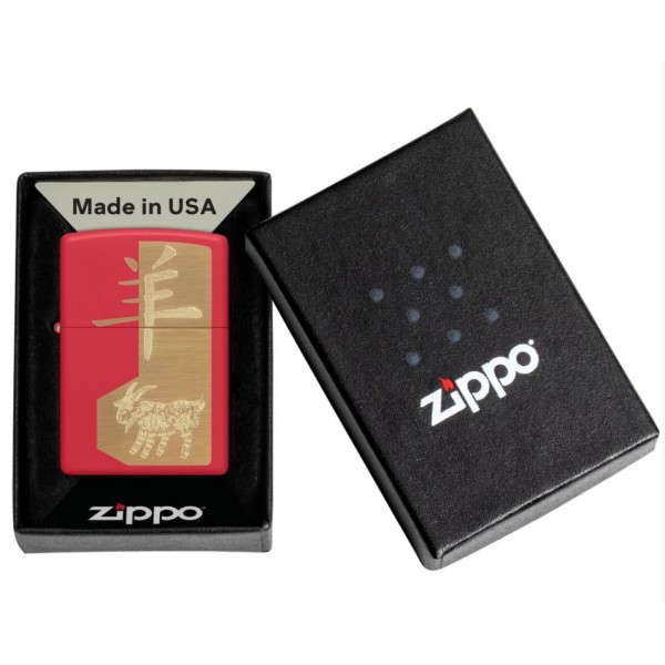 Запальничка Zippo 2027 Year of the Sheep Design 47420