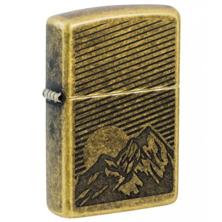 Запальничка Zippo Etched Mountains Design 47432
