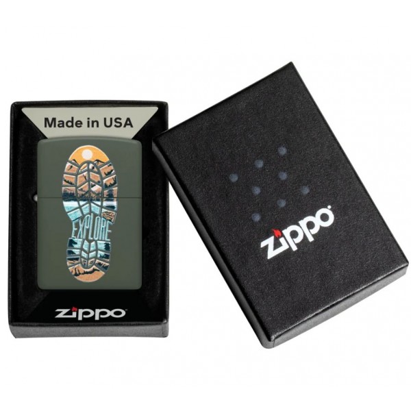 Запальничка Zippo Explore Design 47433