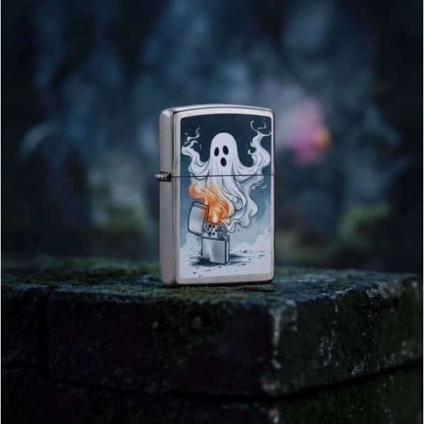 Запальничка Zippo Ghost Lighter Design 47436