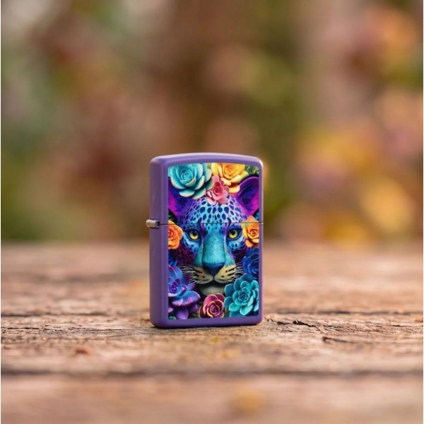 Зажигалка Zippo Floral Leopard Design 47449