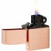 Запальничка Zippo Solid Copper with Black Plated Insert 48107