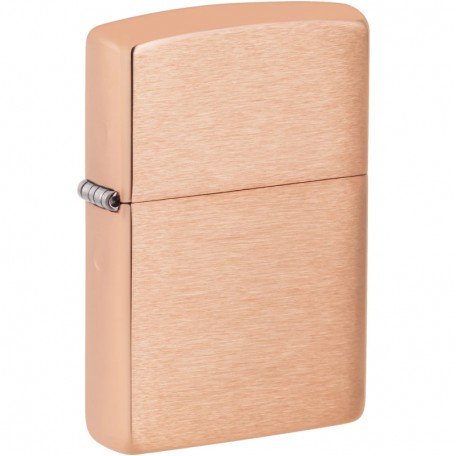 Запальничка Zippo Solid Copper with Black Plated Insert 48107