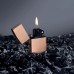Запальничка Zippo Solid Copper with Black Plated Insert 48107