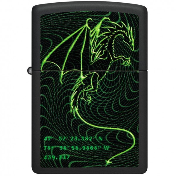 Запальничка Zippo 218 2022PFF Cyberpunk Dragon Design 48497