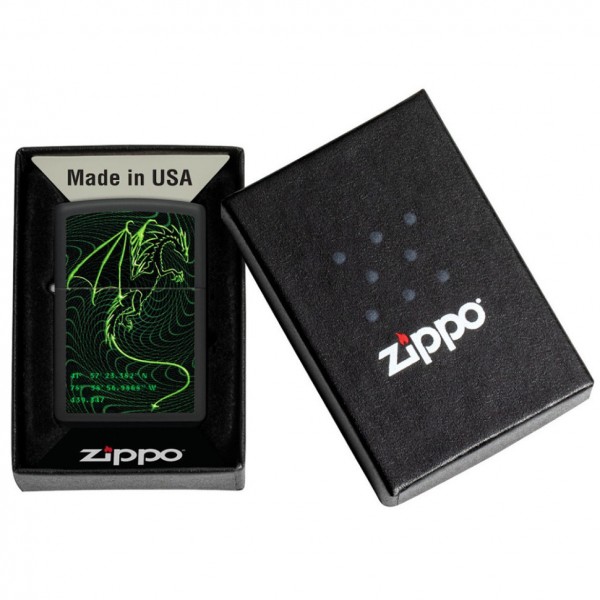 Запальничка Zippo 218 2022PFF Cyberpunk Dragon Design 48497