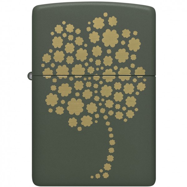 Зажигалка Zippo 221 2022PFF Four Leaf Clover Design 48501
