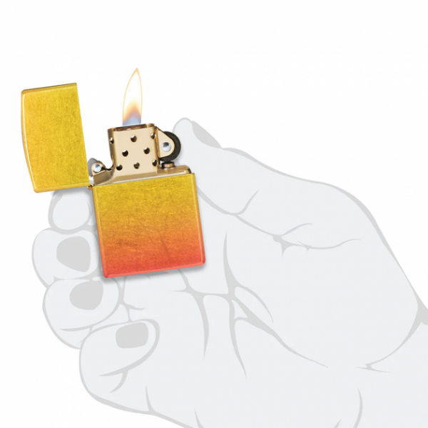 Запальничка Zippo 48458 Ombre Orange Yellow Design