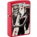  Запальничка Zippo Skull King Queen Beauty 48624
