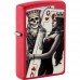  Запальничка Zippo Skull King Queen Beauty 48624