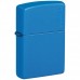  Zippo Classic Sky Blue Matte Zippo Logo 48628ZL, запальничка зипо лого