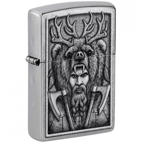Бензиновая зажигалка Zippo 207 Barbarian Design (48731)