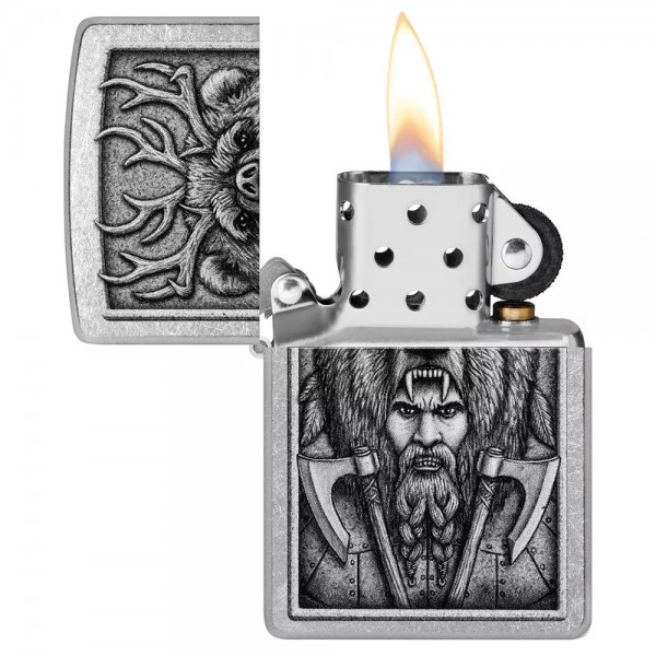 Бензиновая зажигалка Zippo 207 Barbarian Design (48731)