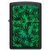 Запальничка ZIPPO Cannabis Design Black Light світиться в ультрафіолеті (48736)