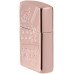 Запальничка колекційна лімітована Zippo MultiCut Script Collectible High Polish Rose (Zippo 48768)