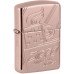 Запальничка колекційна лімітована Zippo MultiCut Script Collectible High Polish Rose (Zippo 48768)