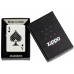Запальничка Zippo Spade Біло-чорна (Zippo 48793)