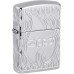 Запальничка колекційна армована Zippo Flame High Polish Chrome (Zippo 48838)