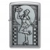 Запальничка бензинова ZIPPO Roller Waitress Emblem, хром (48904)