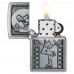 Запальничка бензинова ZIPPO Roller Waitress Emblem, хром (48904)