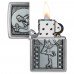 Запальничка бензинова ZIPPO Roller Waitress Emblem, хром (48904)