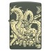 Запальничка Zippo Dragon Design Green Matte (48907zippo)