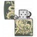 Запальничка Zippo Dragon Design Green Matte (48907zippo)