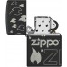 Запальничка Zippo гравірування Чорна (Zippo 48908)