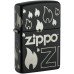 Запальничка Zippo гравірування Чорна (Zippo 48908)