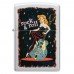 Запальничка бензинова ZIPPO Cool Chick Design, сатиновий хром (48930)
