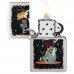 Запальничка бензинова ZIPPO Cool Chick Design, сатиновий хром (48930)