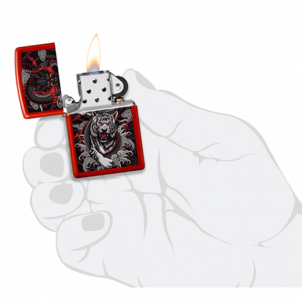 Запальничка Zippo 49475 Dragon Tiger Design
