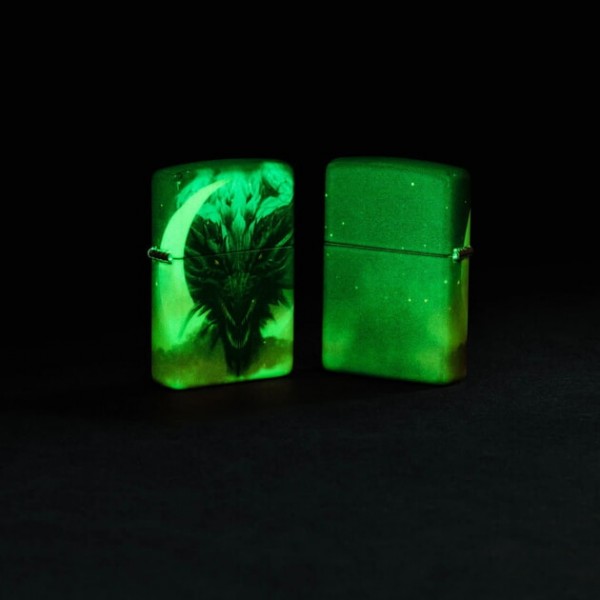 Запальничка люмінісентна Zippo 540 Color Dragon (Zippo 48934)