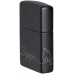 Запальничка Zippo Cursive Чорна матова (Zippo 48979)