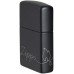 Запальничка Zippo Cursive Чорна матова (Zippo 48979)