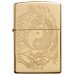  Запальничка Zippo 254B Tiger and Dragon Design Золотиста 49024