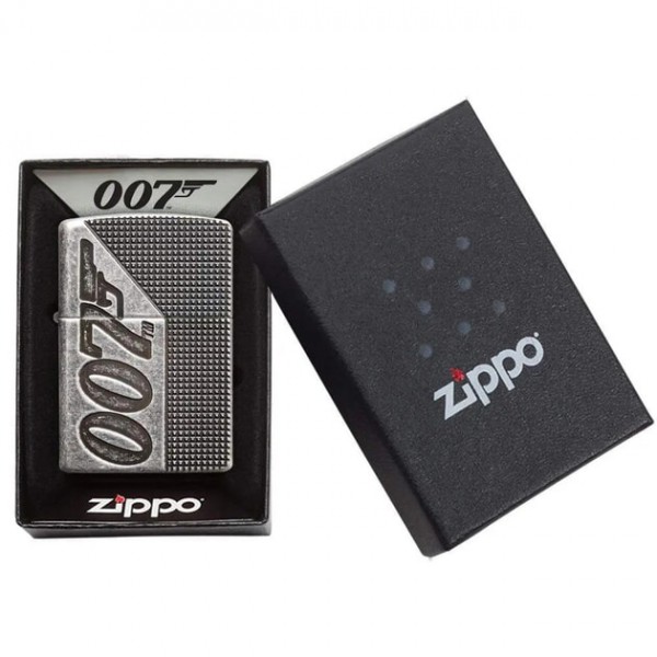Зажигалка Zippo 28973 Bond BT 007 Gun Logo