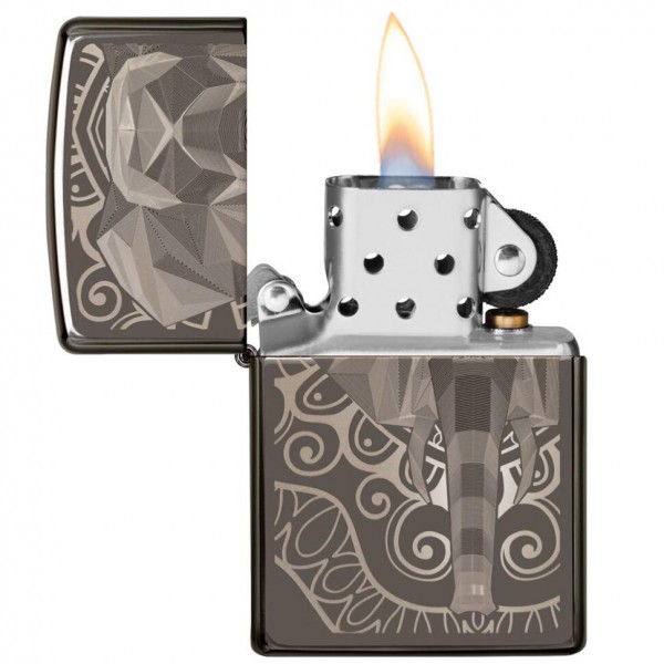 Запальничка Zippo 150 Elephant Fancy Fill Design (49074)
