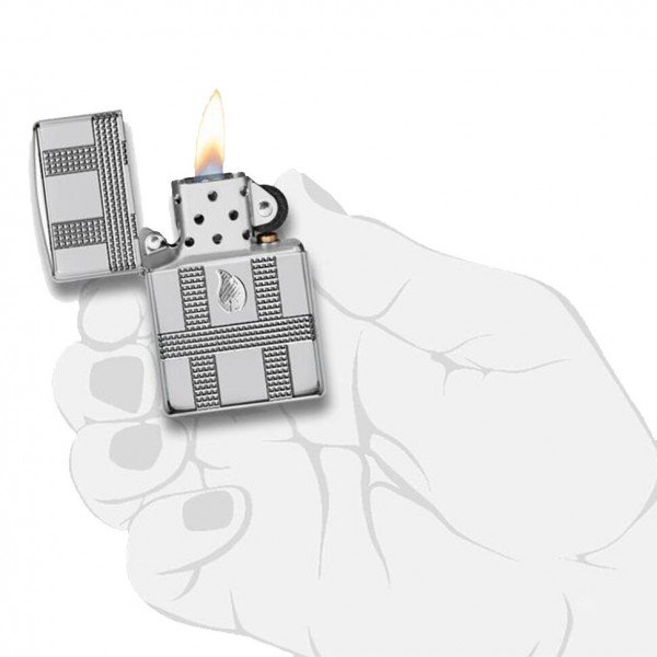 Зажигалка Zippo 167 Zippo Geometric Design (49079)